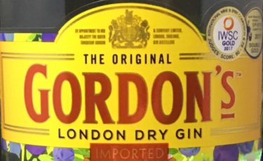 【ジン紹介No.9】ジントニックを生んだ人気のスタンダードジン【Gordon London Dry Gin】